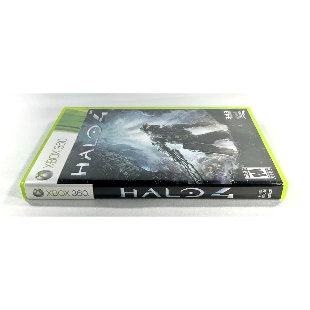 Halo 4 Xbox 360 Microsoft Studios 2012 Complete with Manual & Both Discs Tested